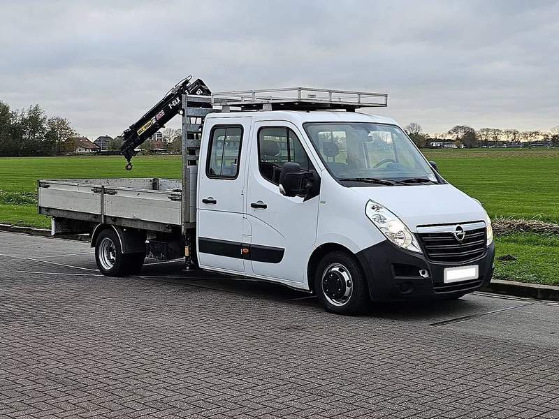 Opel Movano cu macara 3500kg roti duble categoria B - 2019 - 28.500 EUR - imagine 2