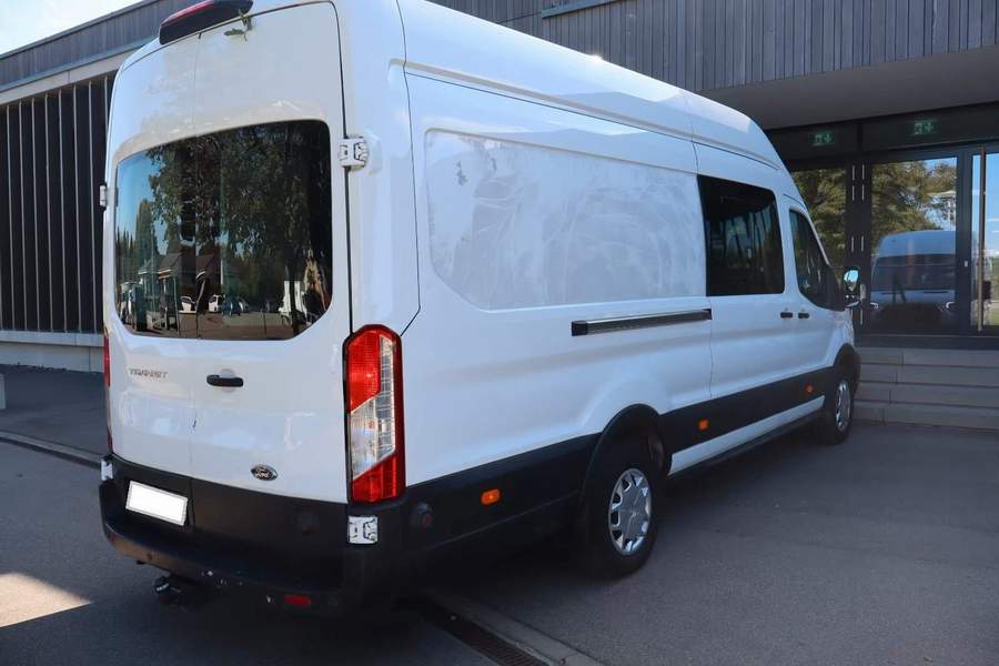 Ford Transit cabina dubla 6 locuri - rate, avans 0 - 2020 - 19.150 EUR - imagine 5