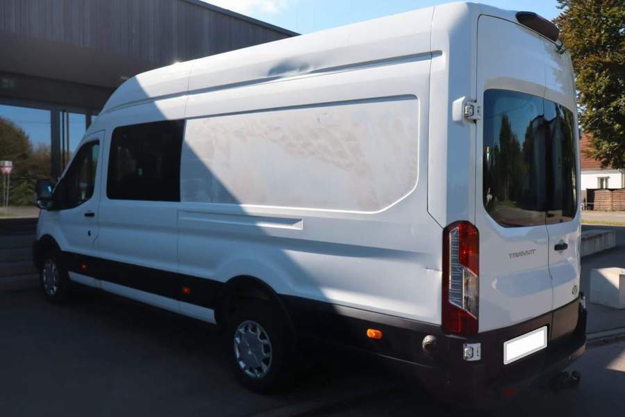 Ford Transit cabina dubla 6 locuri - rate, avans 0 - 2020 - 19.150 EUR - imagine 3