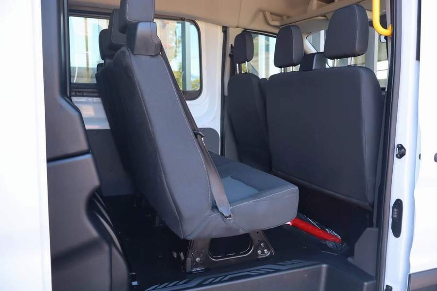 Ford Transit cabina dubla 6 locuri - rate, avans 0 - 2020 - 19.150 EUR - imagine 10