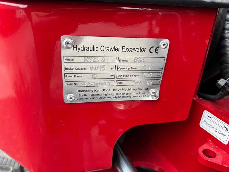 Miniexcavator Rhinoceros MY10-8 - Utilaje Constructii - 2025 - 8.850 EUR - imagine 5